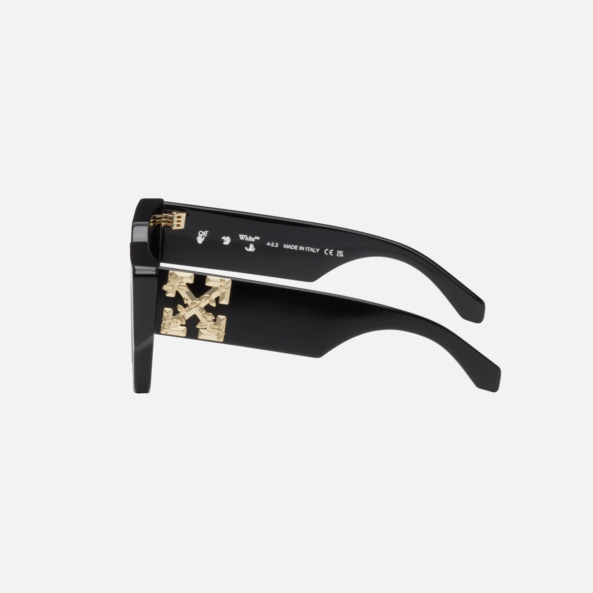 Off-White Catalina Sunglasses - Black / Dark Grey