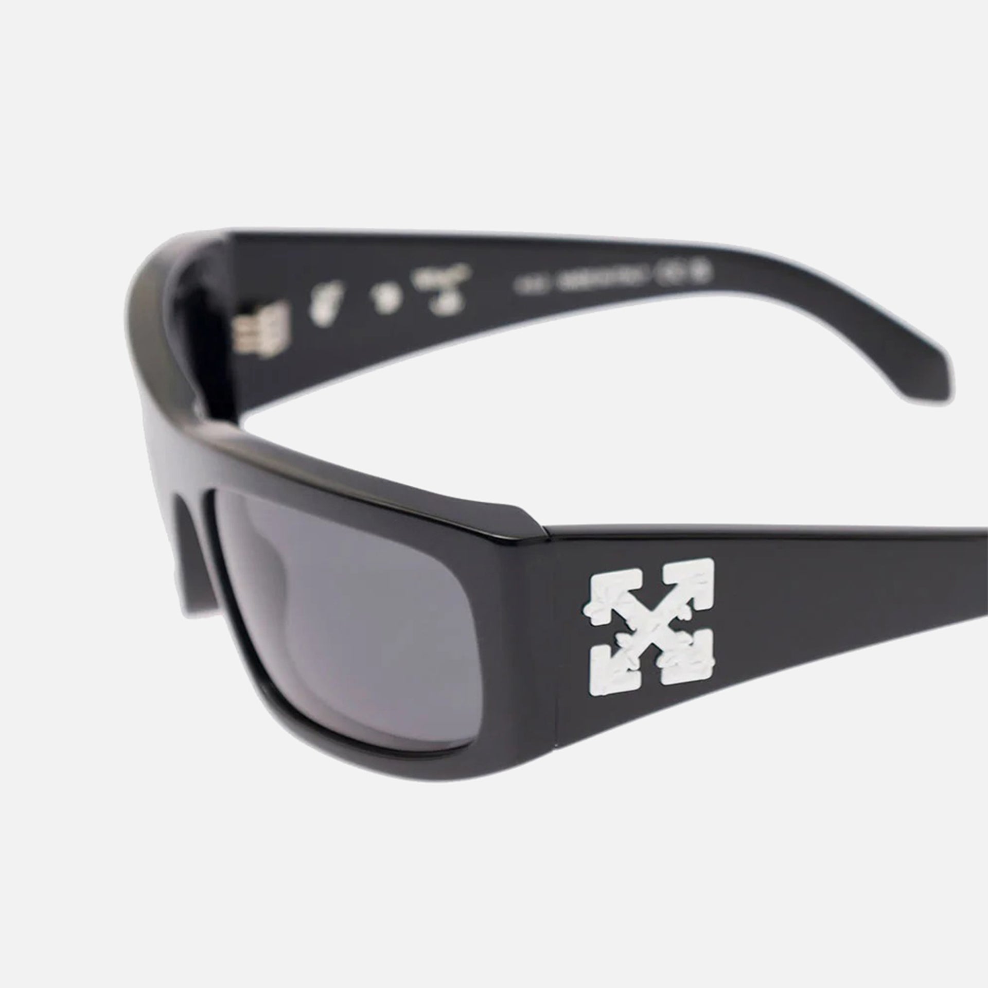 Off-White Joseph Sunglasses - Black / Dark Grey