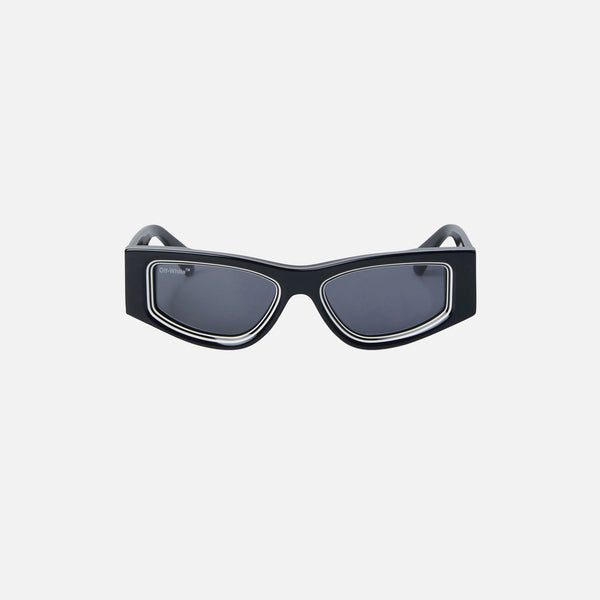 Off-White Arthur Sunglasses - Black / Dark Grey – Kith