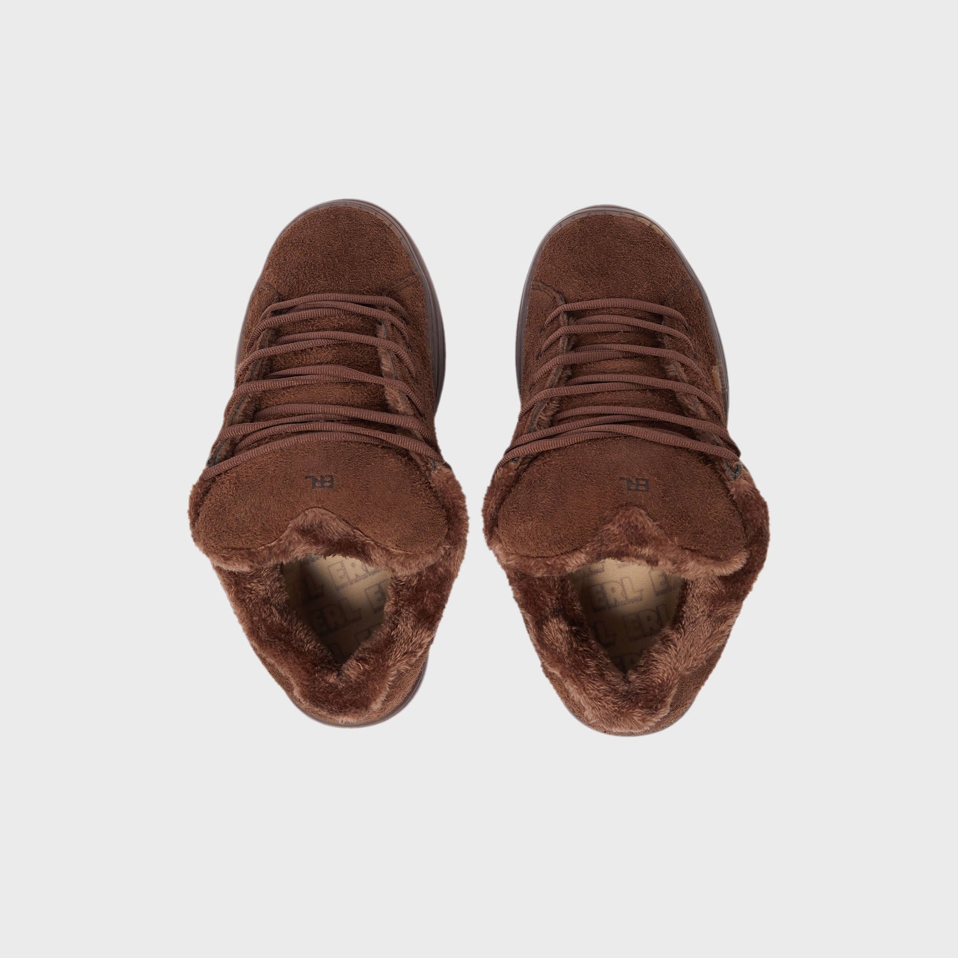 ERL Suede Vamp Sneakers - Dark Brown