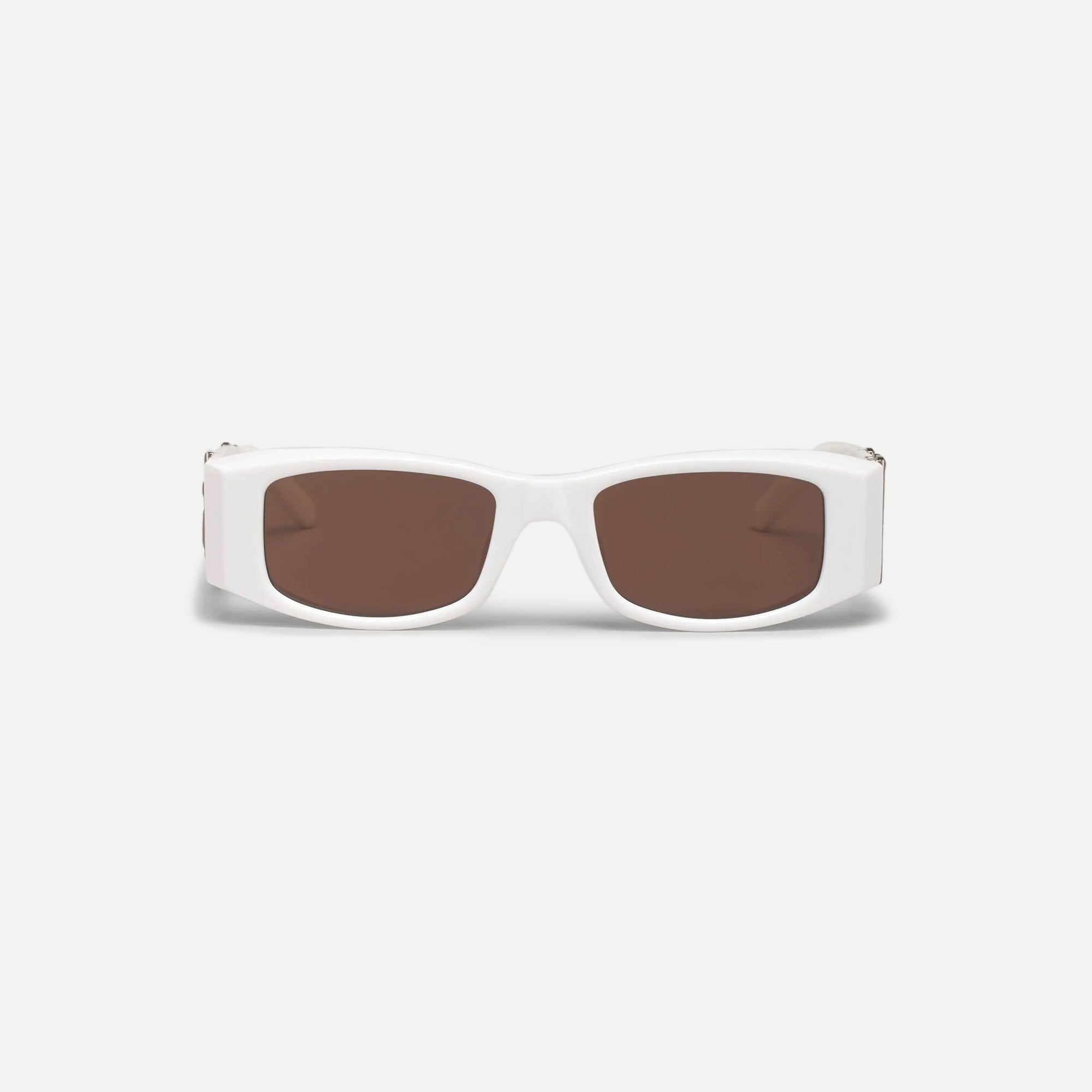 Kerman Sunglasses in white - Palm Angels® Official