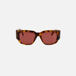 Palm Angels Laguna Sunglasses - Light Havana / Burgundy