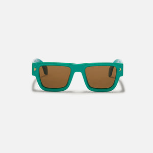 Palm Angels Palisade Sunglasses - Green / Brown