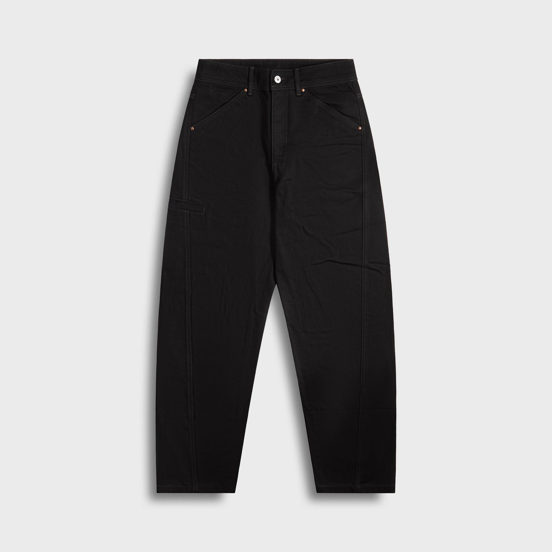 Lemaire Twisted Workwear Pants in Black