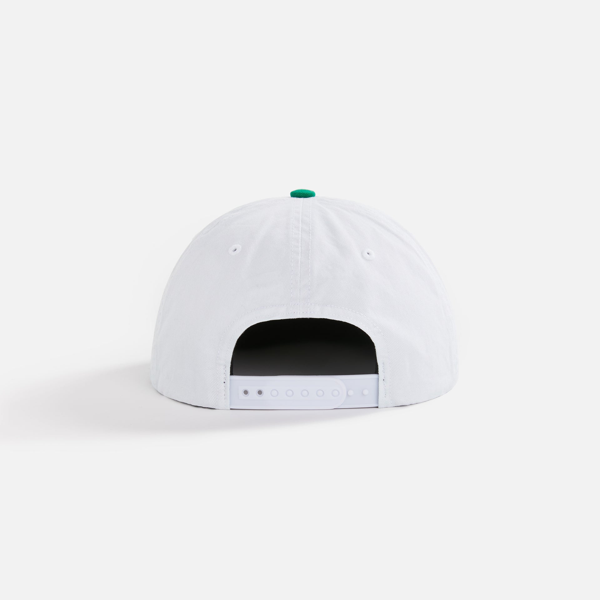 by Parra Circle Tweak Logo 6 Panel Hat - Off White / Green