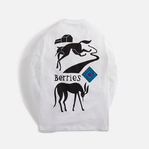 by Parra The Berry Farm Long Sleeve Tee - White