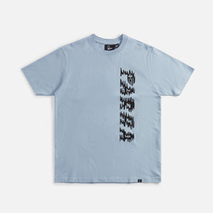 by Parra Wave Block Tremors Tee - Dusty Blue