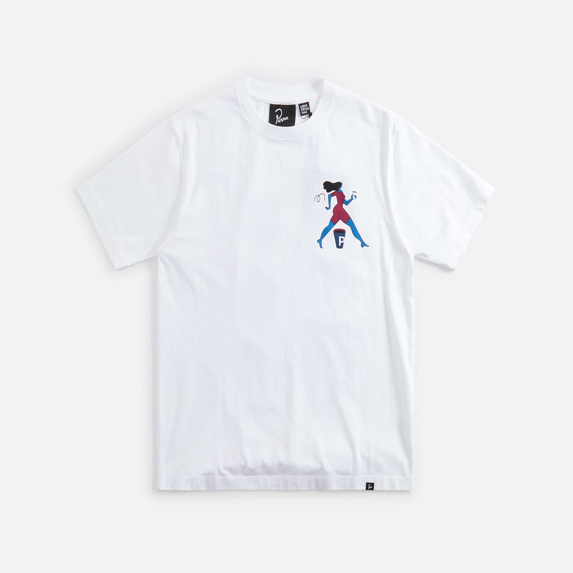 by Parra Questioning Tee - Warm Grey