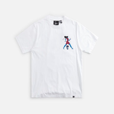 by Parra Questioning Tee - Warm Grey