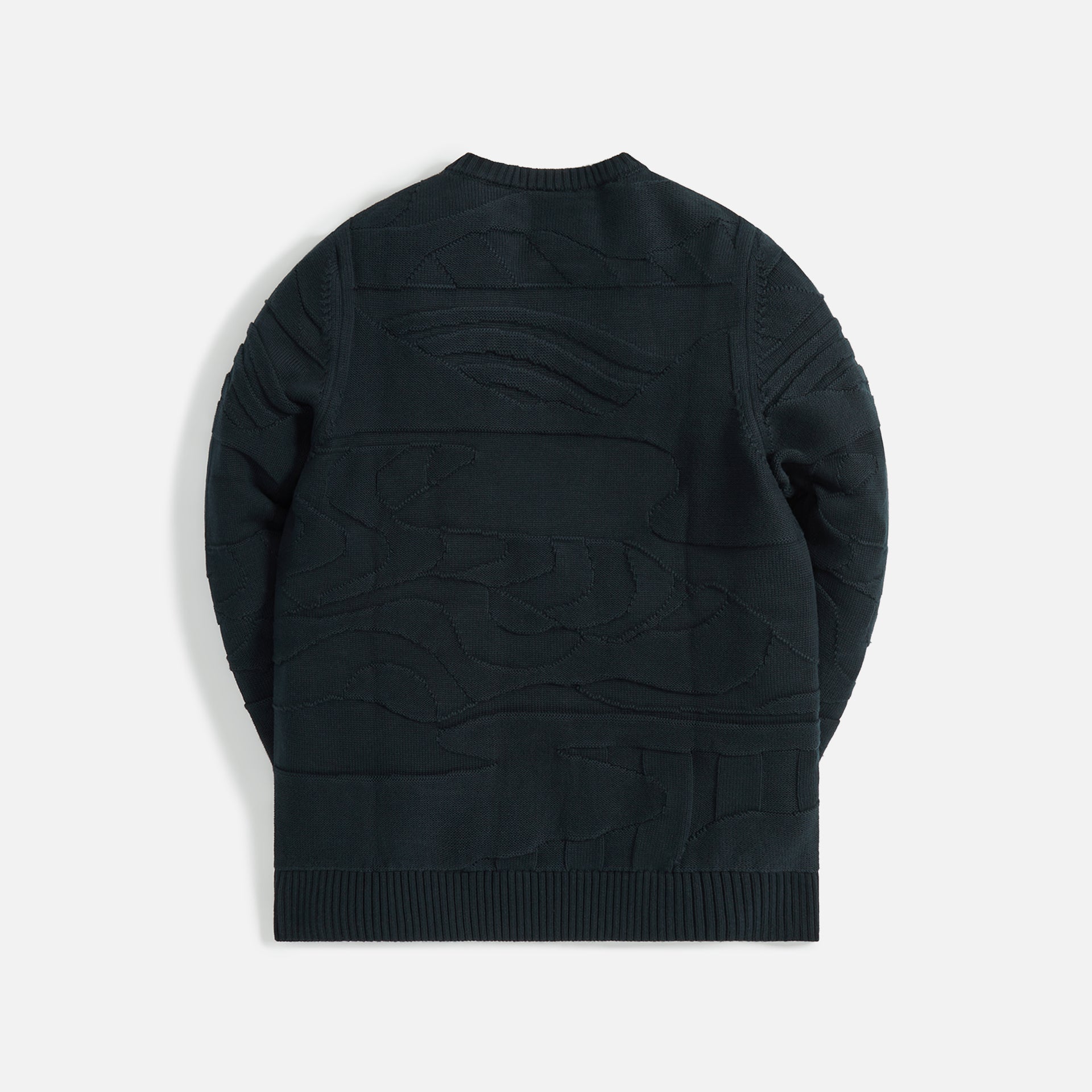 by Parra Landscape Knitted Pullover - Navy Blue