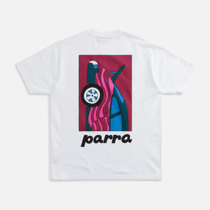 by Parra No Parking Tee - White
