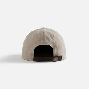 by Parra Blocked Logo 6 Panel Cap - Off White