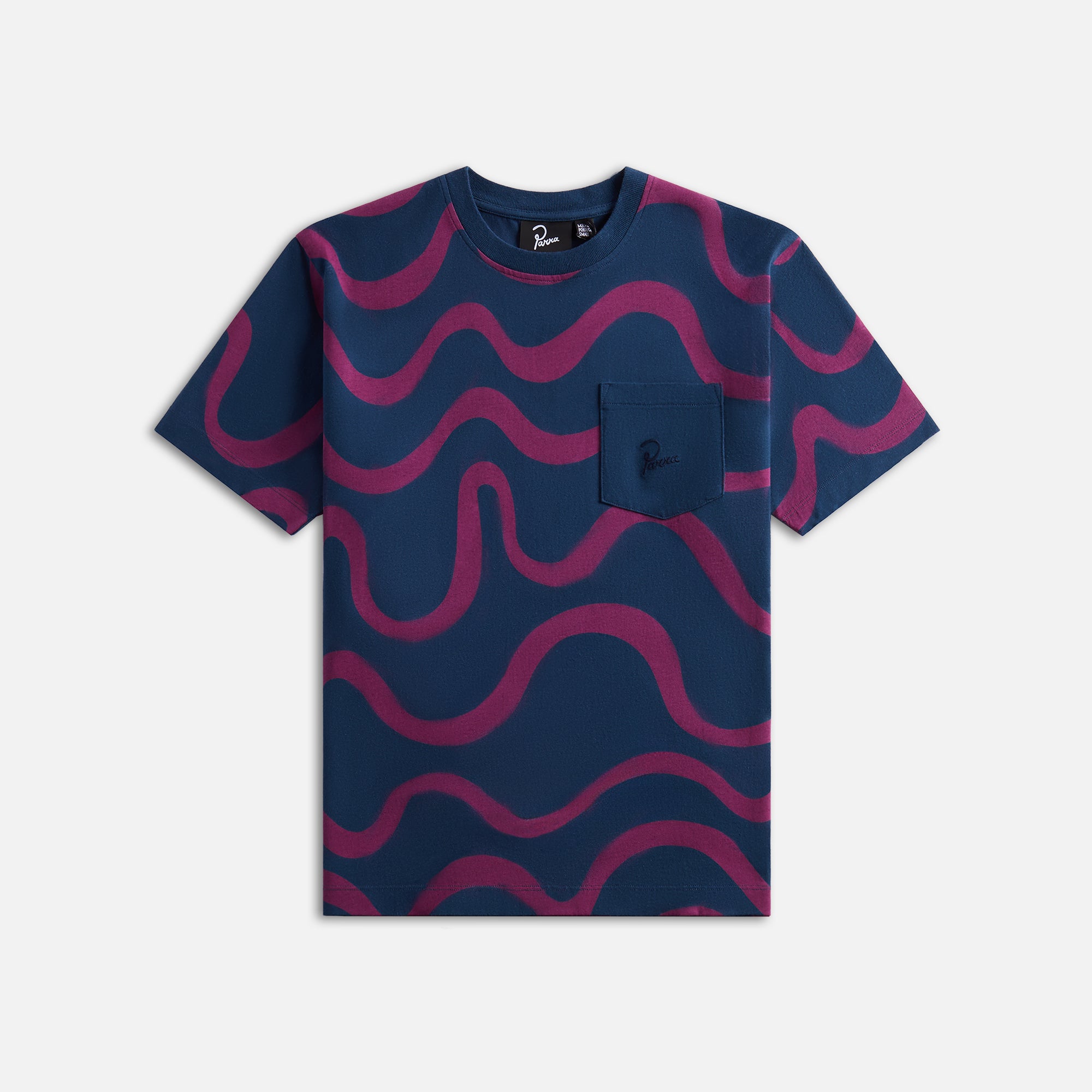 by Parra Sound Wave Tee - Navy Blue – Kith