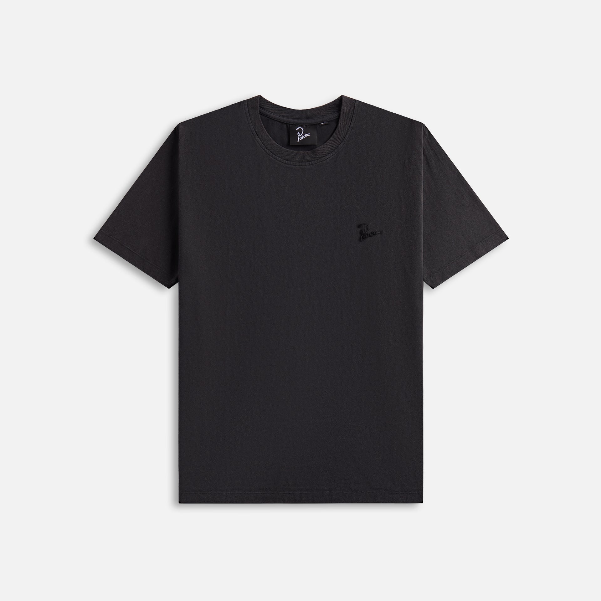 by Parra Script Logo Tee - Washed Black