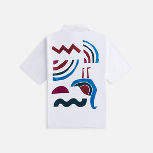 by Parra Tennis Anyone? Polo Shirt - White