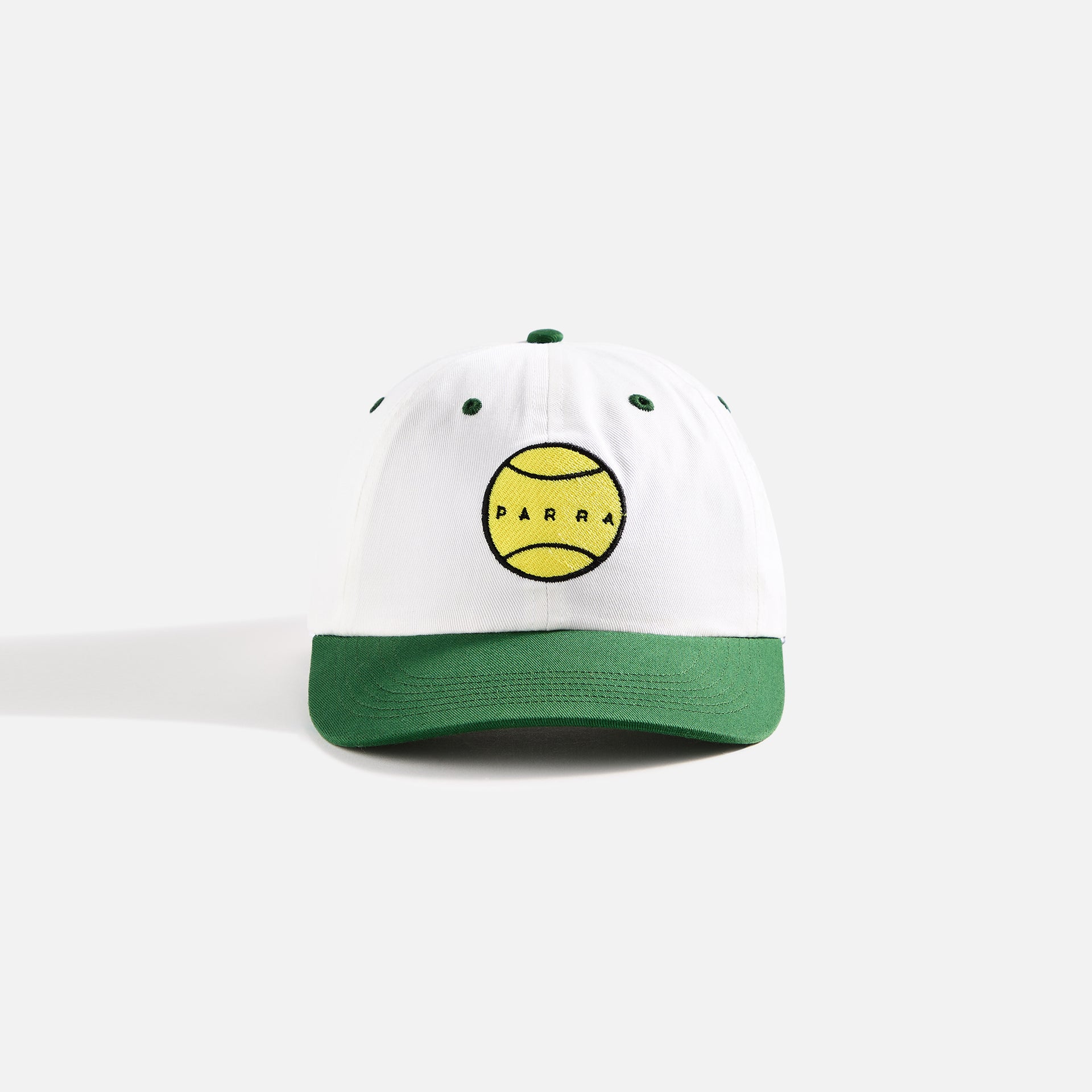 by Parra Balled 6 Panel Hat - White