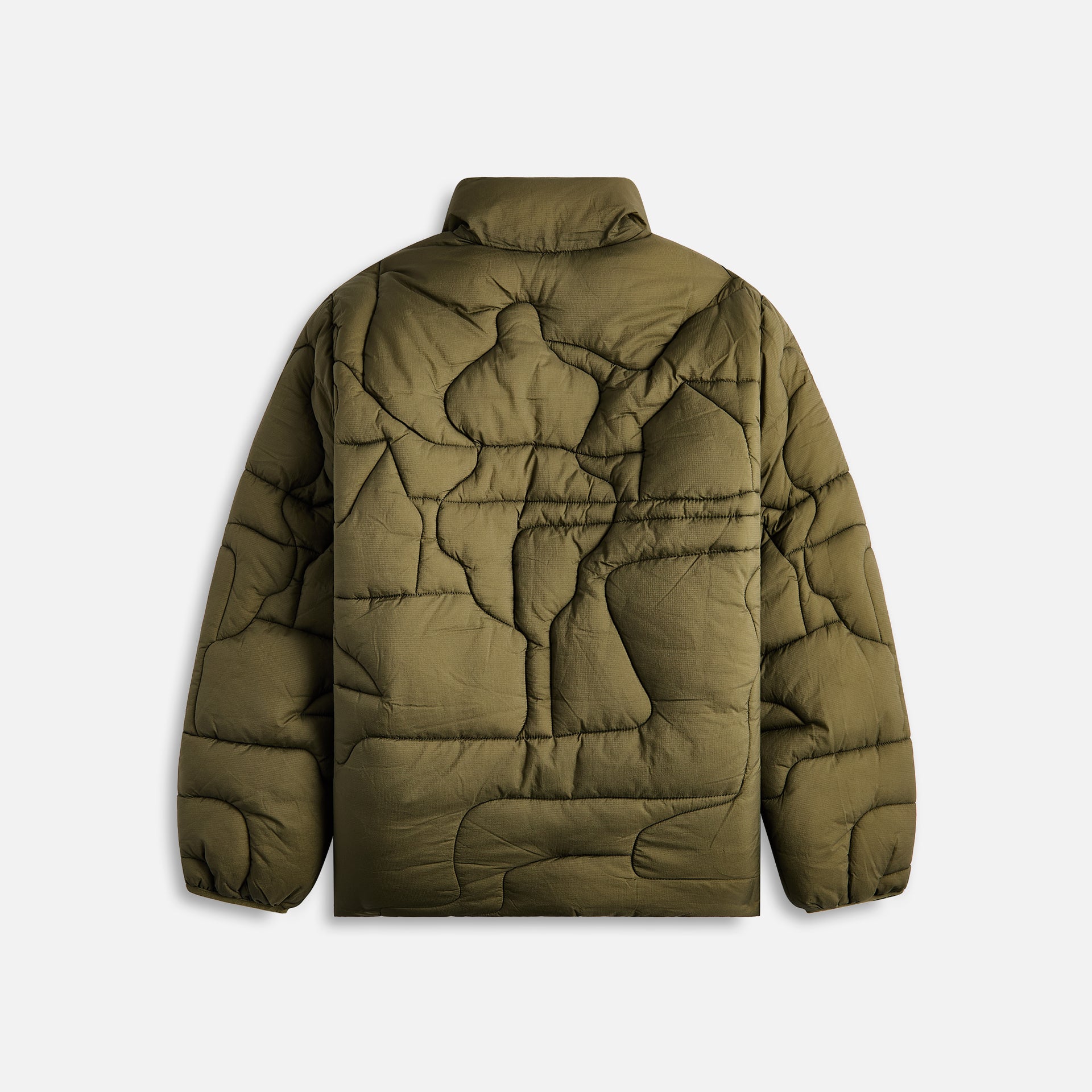 by Parra Boring Village Puffer Jacket - Green