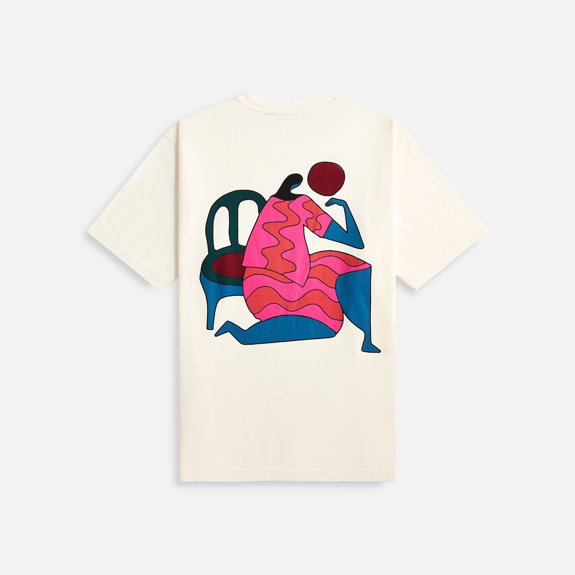 by Parra Face Ball Tee - Off White