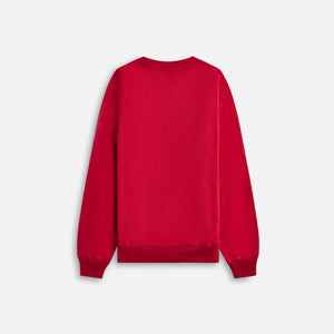 by Parra Rounded Par Crew Neck Sweatshirt - Ruby Red