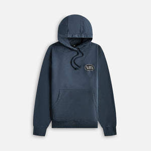 by Parra Oval Logo Hooded Sweatshirt - Washed Blue