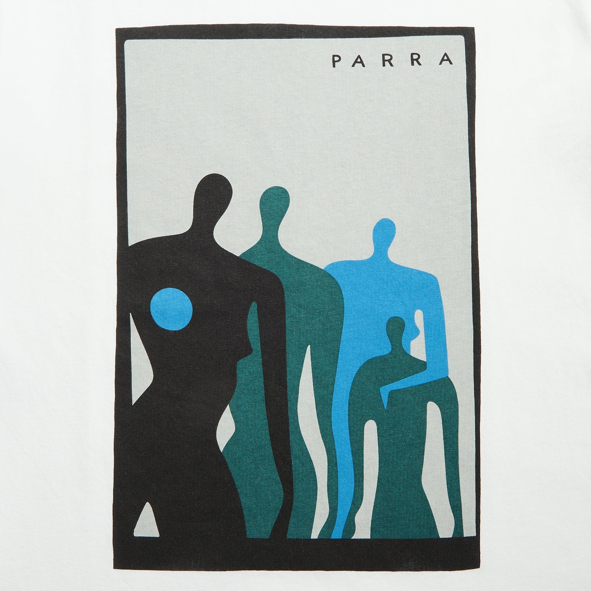 by Parra The Visitors Long Sleeve Tee in White