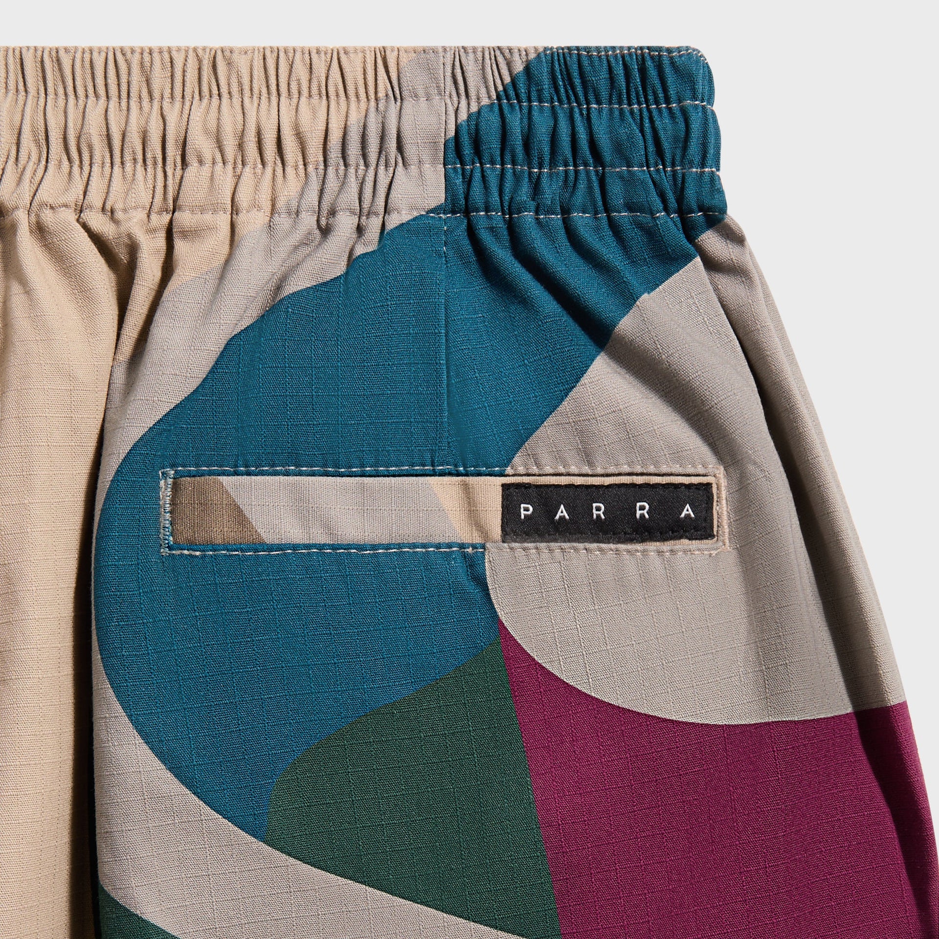 by Parra The Wall Camo Shorts in Sand