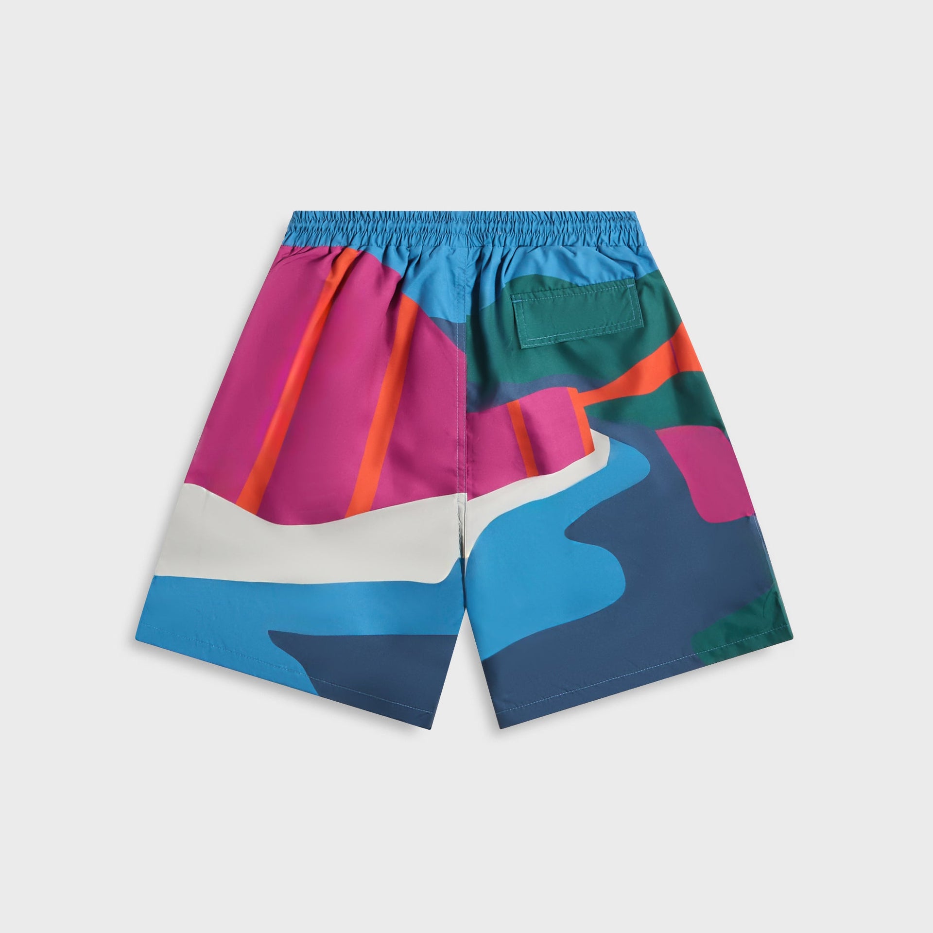 by Parra The Festival Fence Swim Shorts in Blue