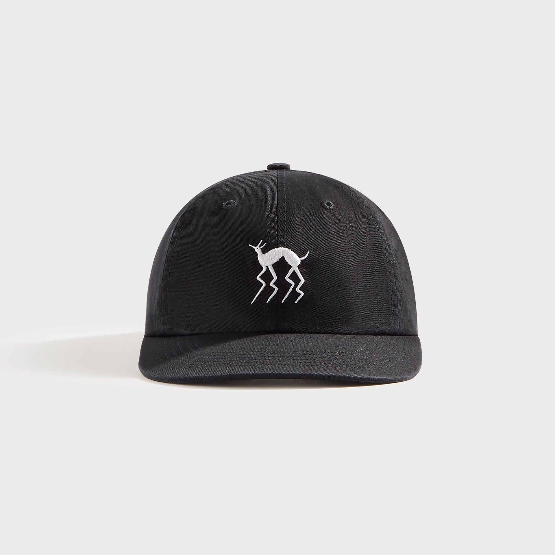 by Parra Spikey Legs 6 Panel Cap in Black