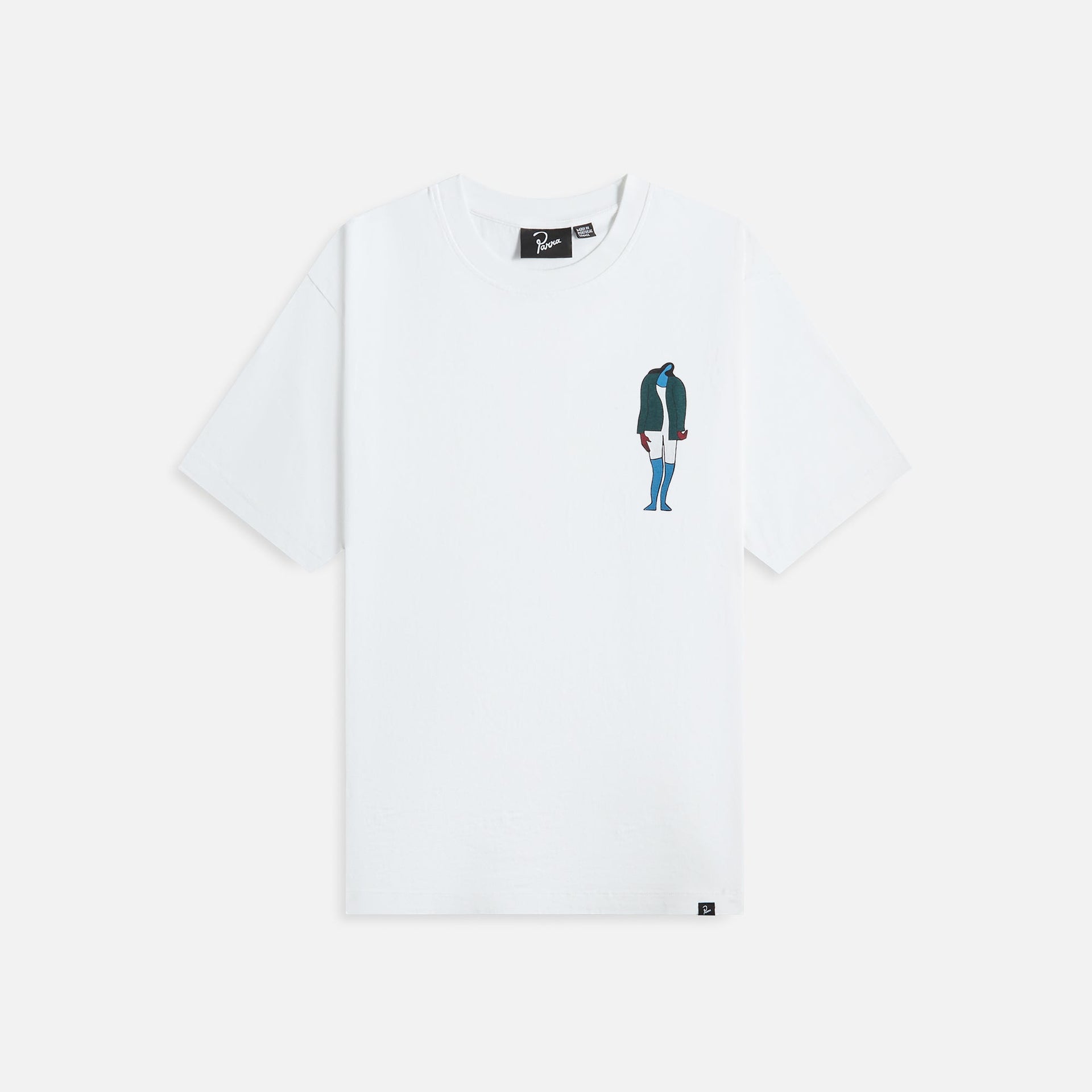 by Parra The Broken Door Tee in White