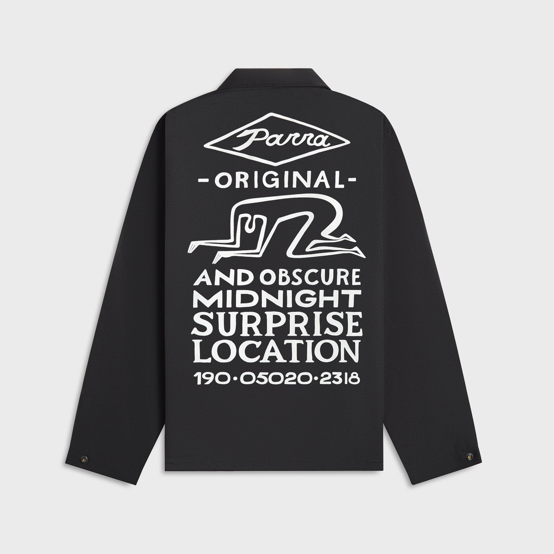 by Parra Midnight Surprise Coach Ñ‚Ð¾ÑƒÑ‚ Jacket in Black