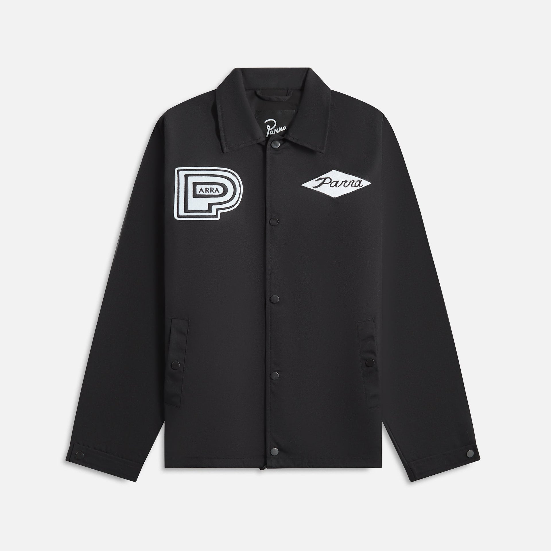 by Parra Midnight Surprise Coach Ñ‚Ð¾ÑƒÑ‚ Jacket in Black