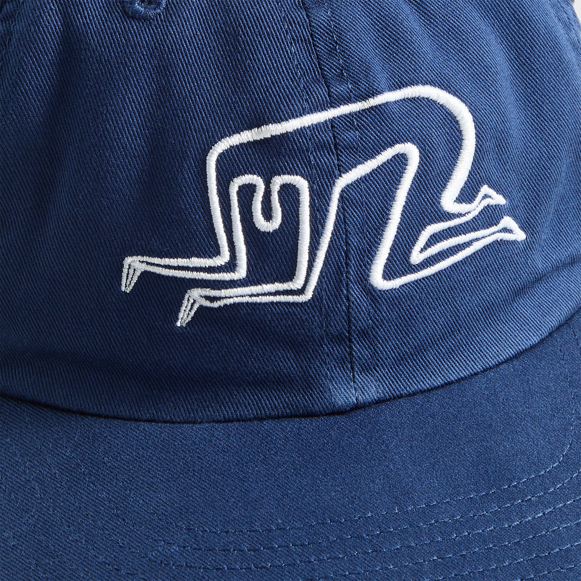 by Parra Mid Career 6 Panel Cap in Blue