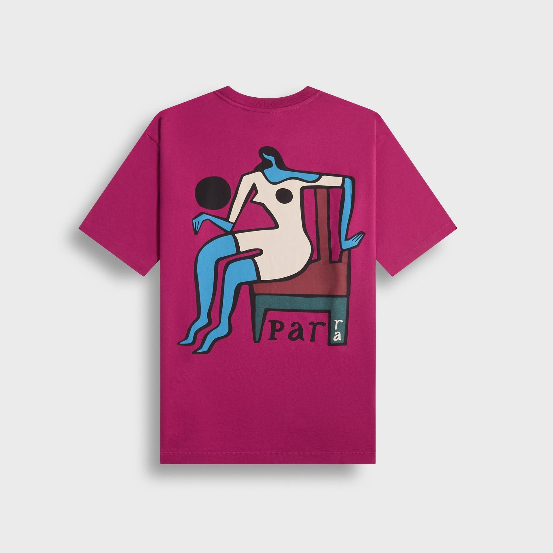 by Parra Chair Baller Tee - Dark Magenta