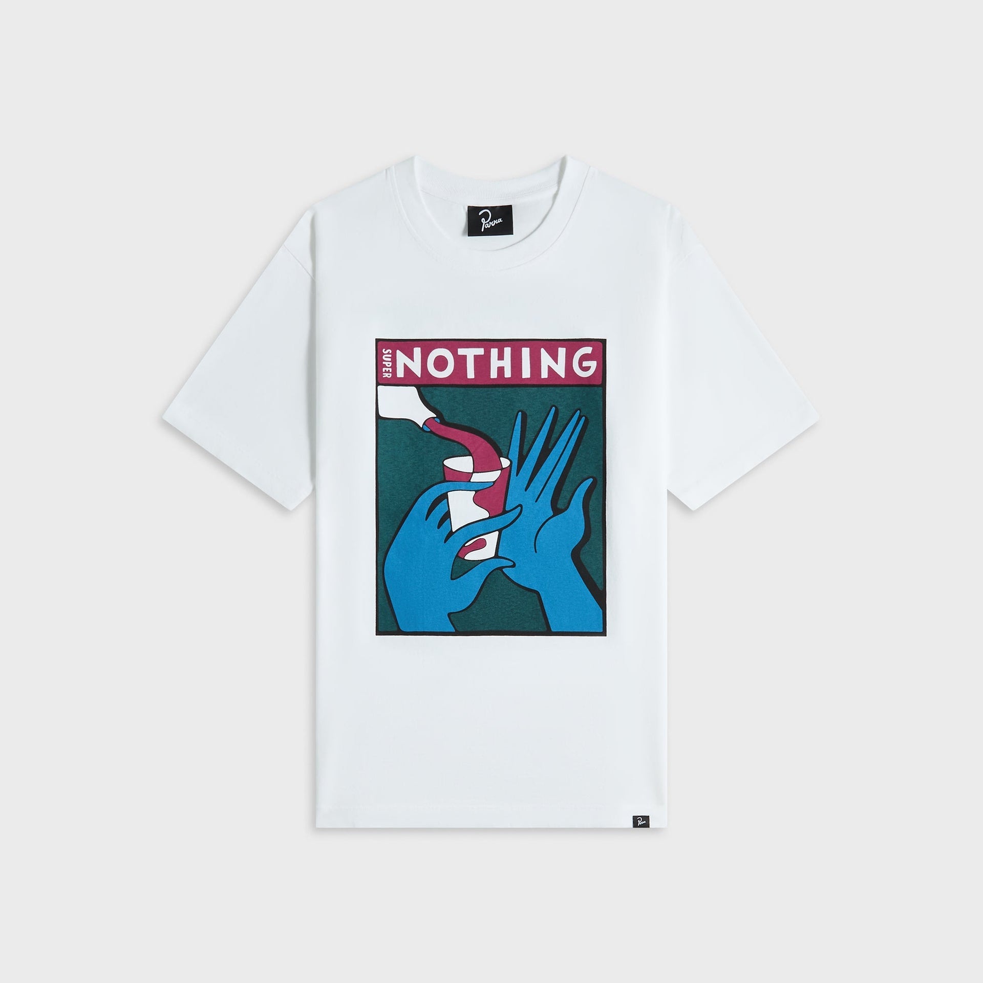 by Parra Super Nothing Tee - White