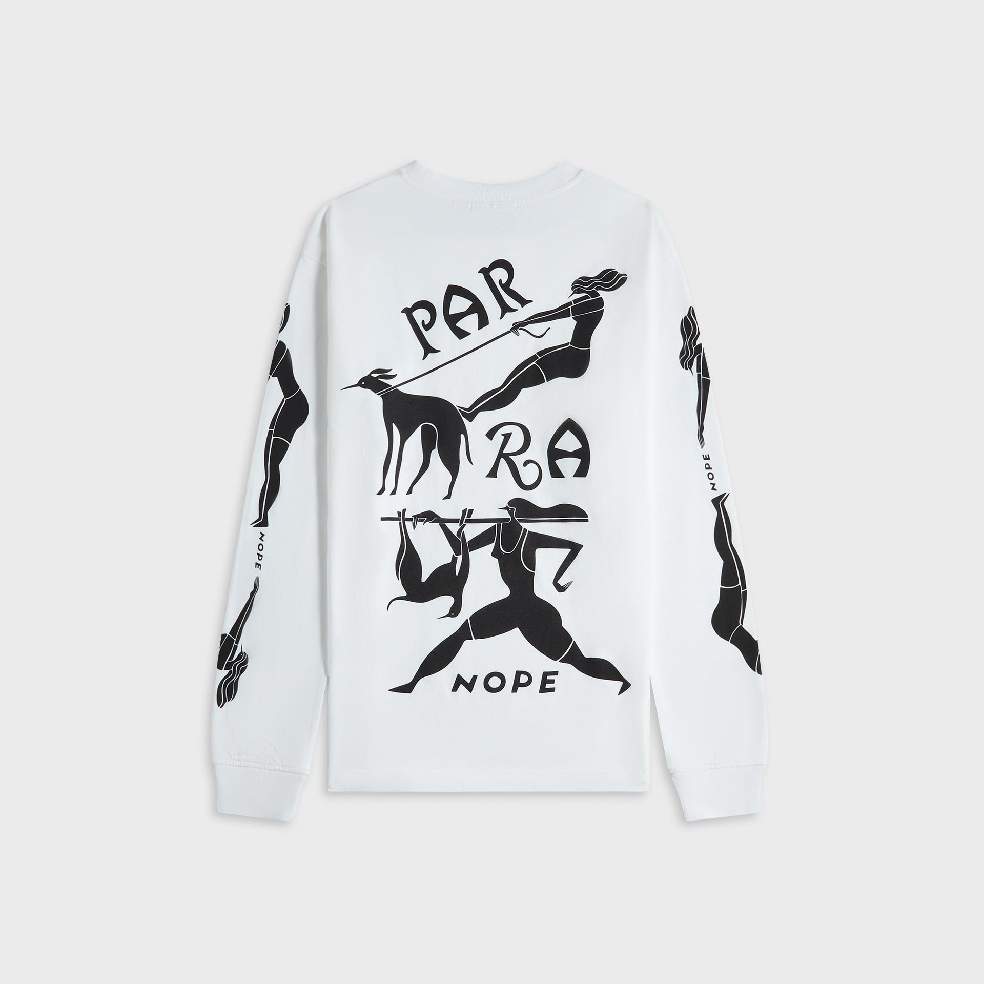 by Parra Dog Training Long Sleeve Tee - White