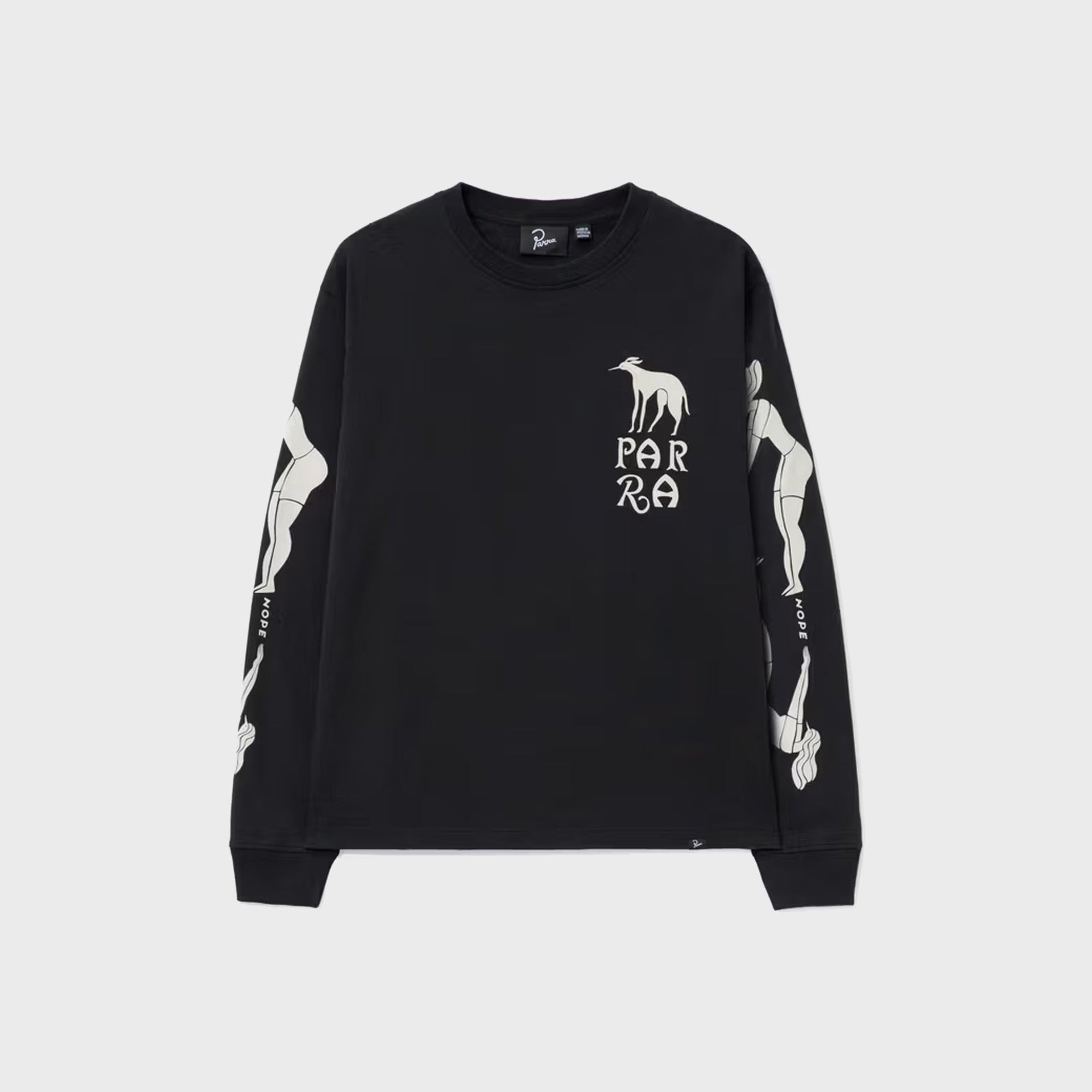 by Parra Dog Training Long Sleeve Tee - White