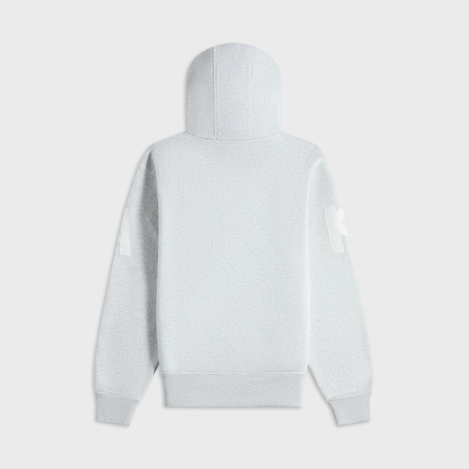 by Parra Word Salad Zip Hooded Sweatshirt - Heather Grey