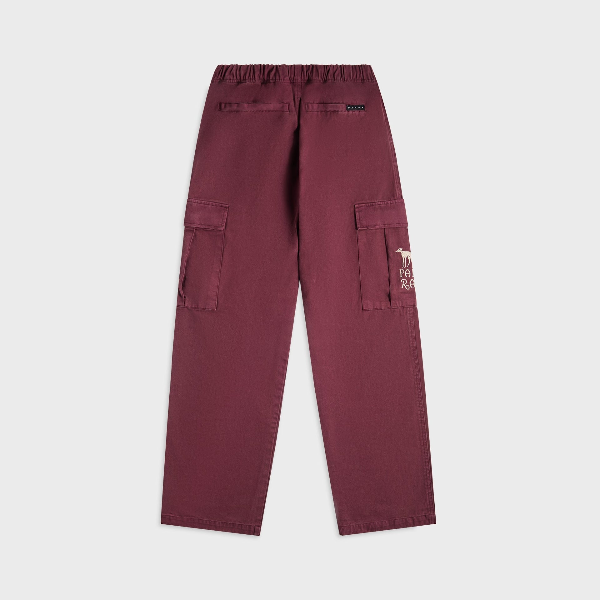 by Parra Pants Again Pants - Dark Burgundy
