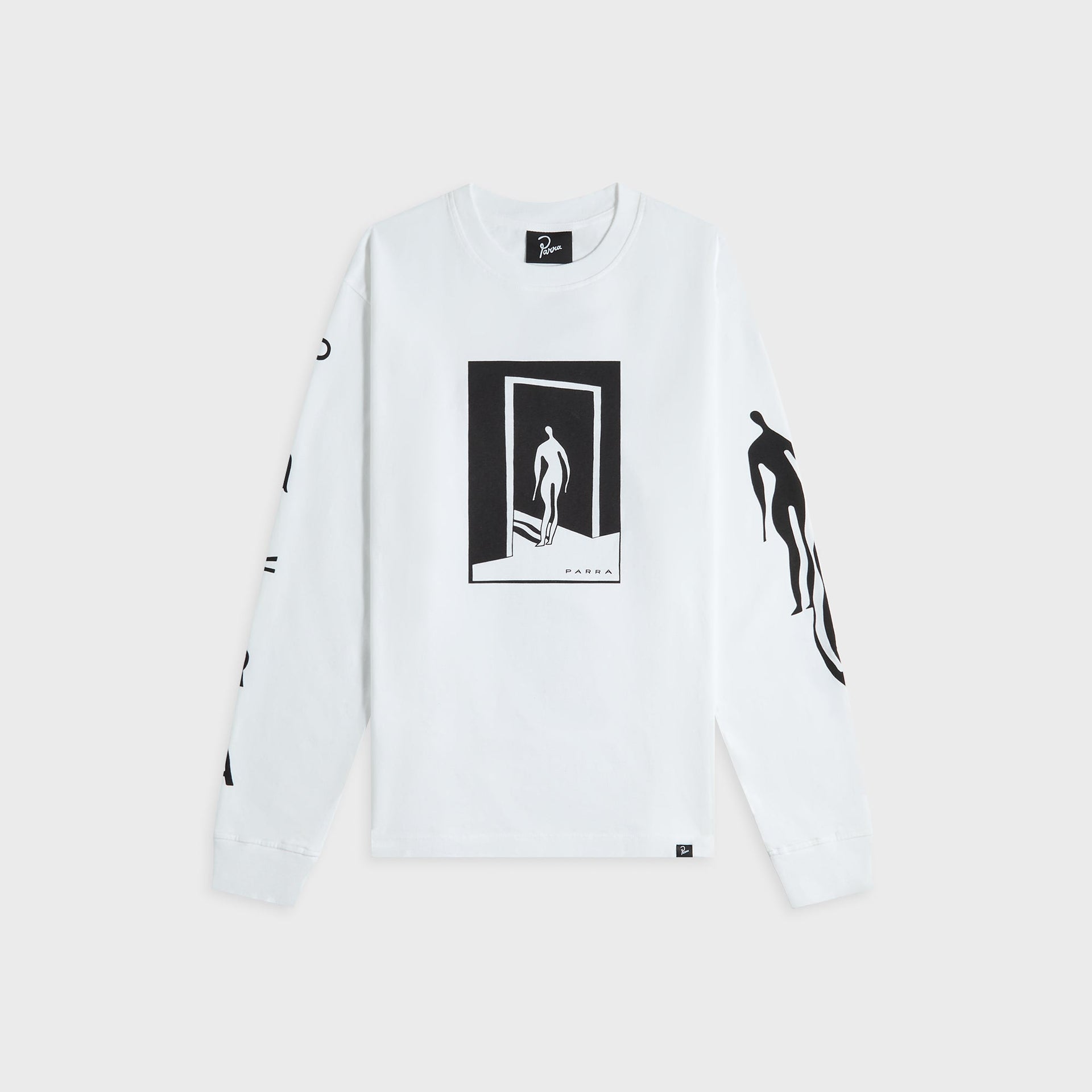 by Parra The Hotel Long Sleeve Tee - White