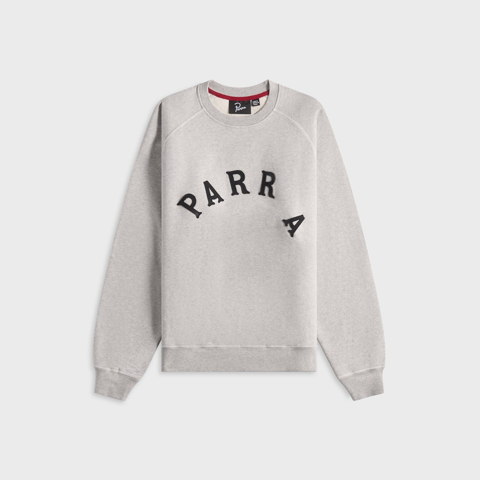 by Parra Drunk Parent Crew Neck Sweatshirt - Heather Grey