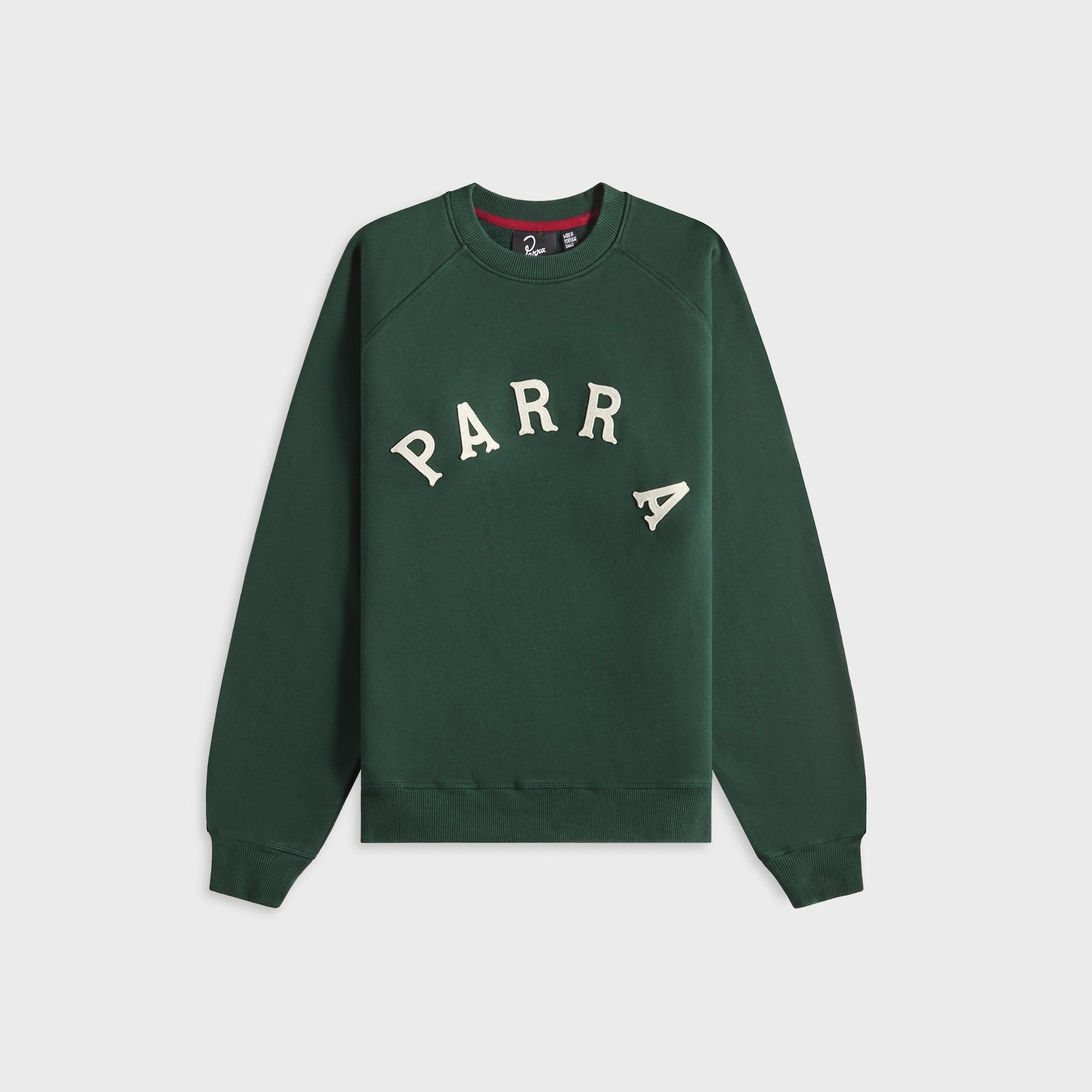 by Parra Drunk Parent Crew Neck Sweatshirt - Green
