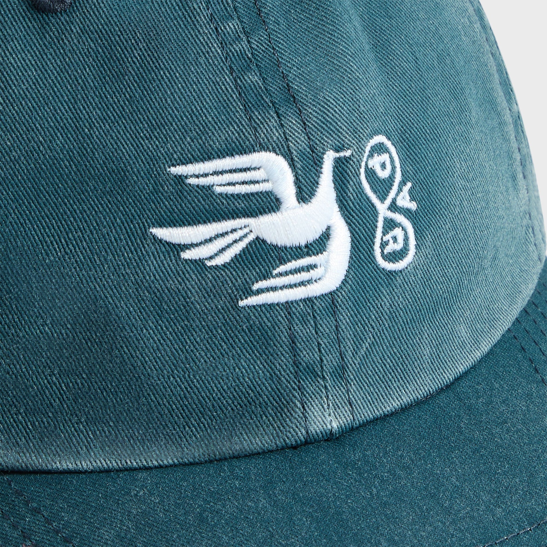 by Parra Infinite 6 Panel Cap - Mallard Green