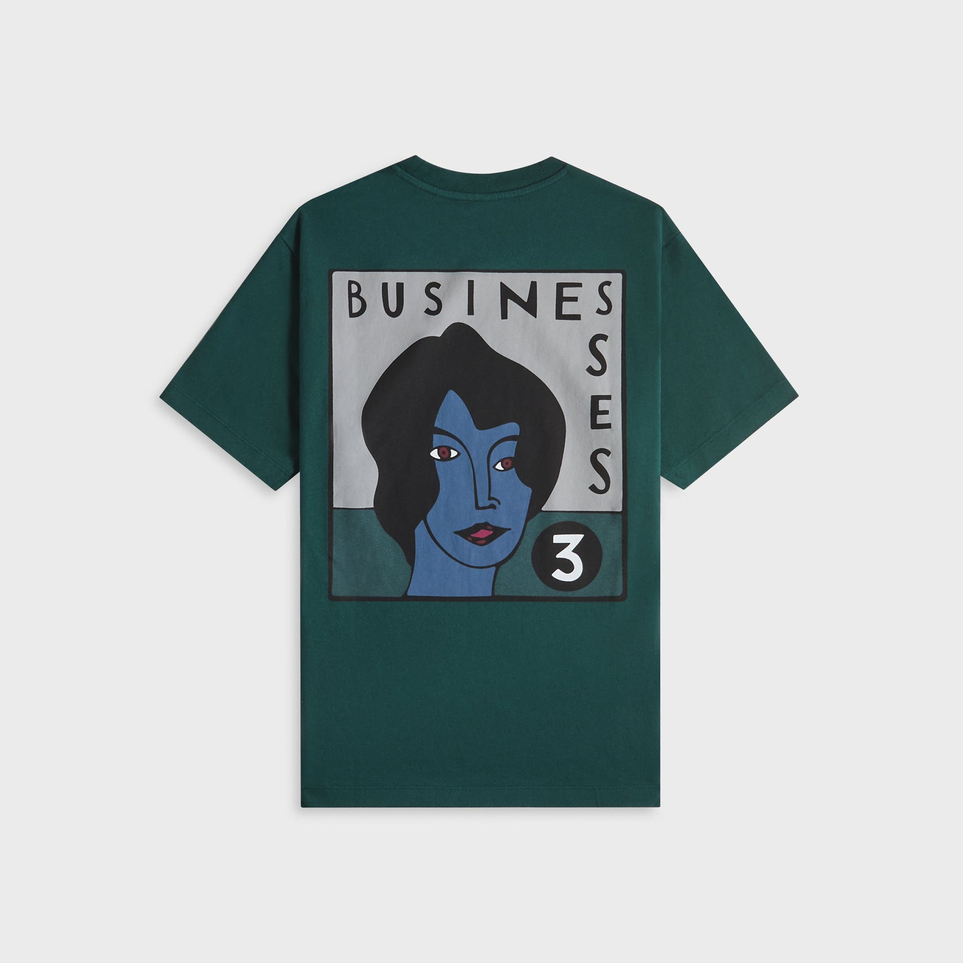 by Parra Nothing Please Tee - Pine Green