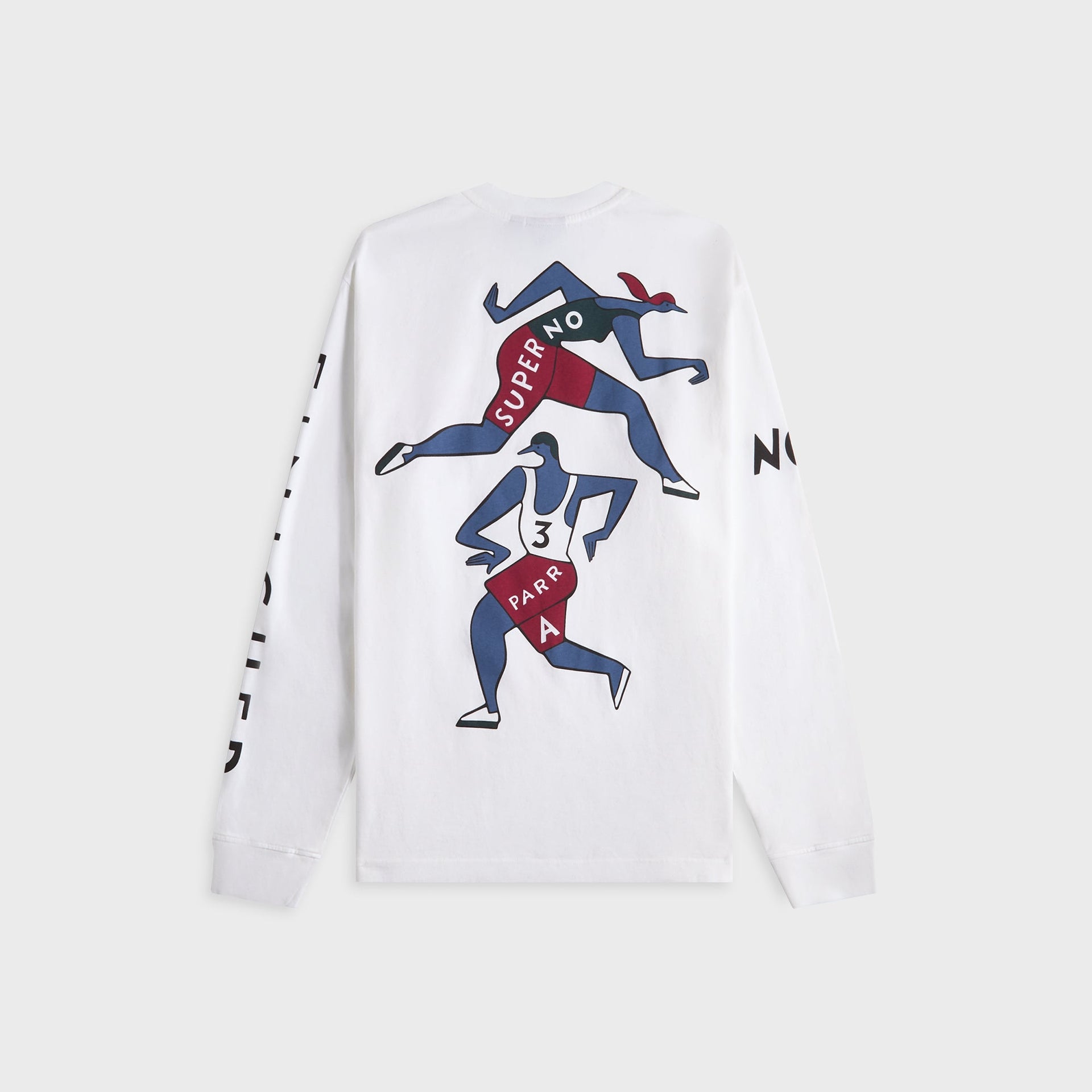 by Parra Not Finished Long Sleeve Tee - White