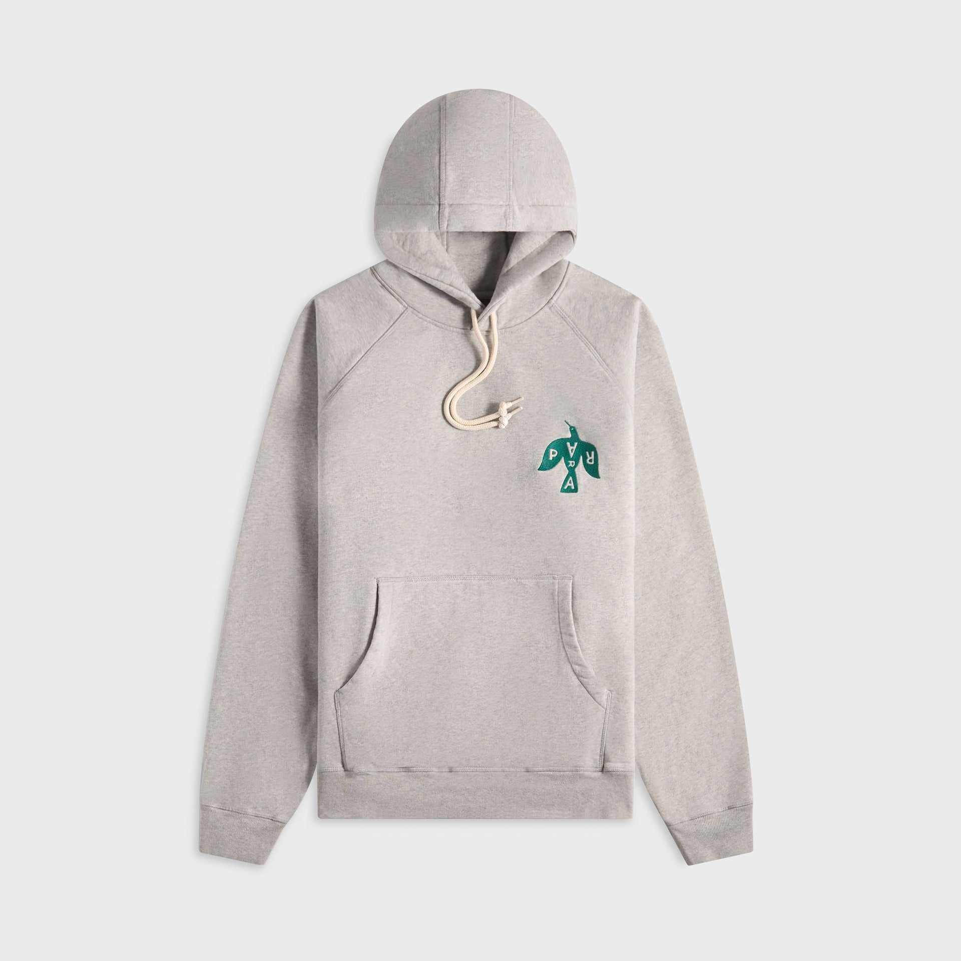 by Parra Crow Logo Hooded Sweatshirt - Heather Grey
