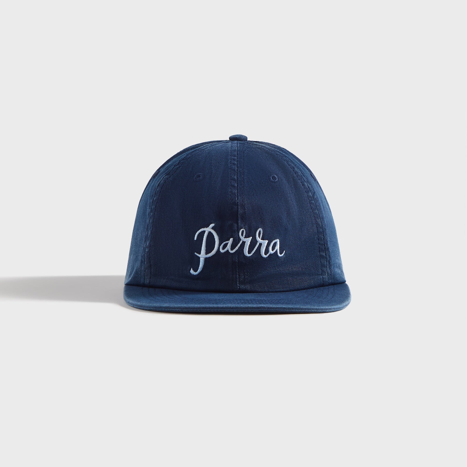 by Parra Scripted 6 Panel Cap - Navy Blue