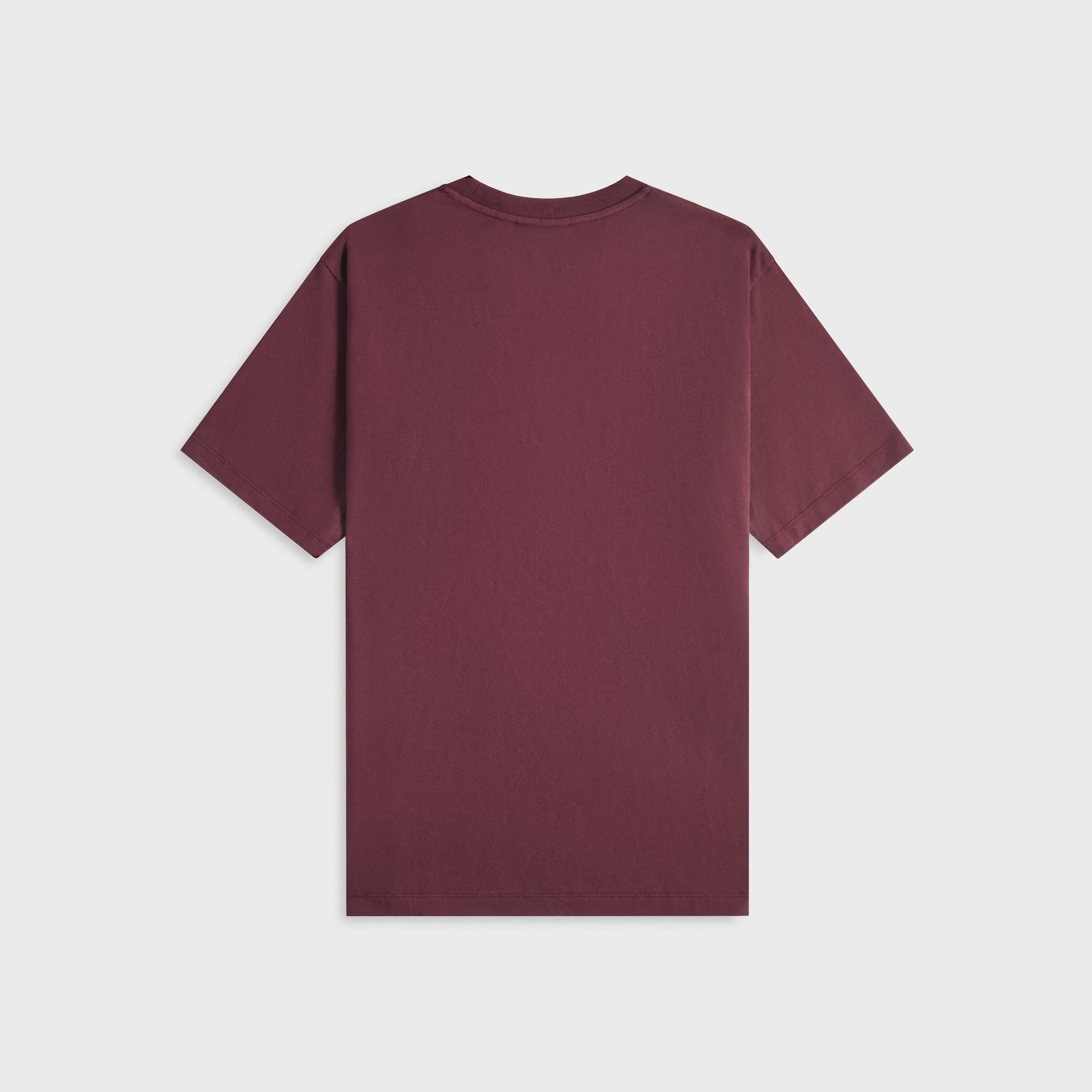 by Parra Protect The Sun Tee - Dark Burgundy