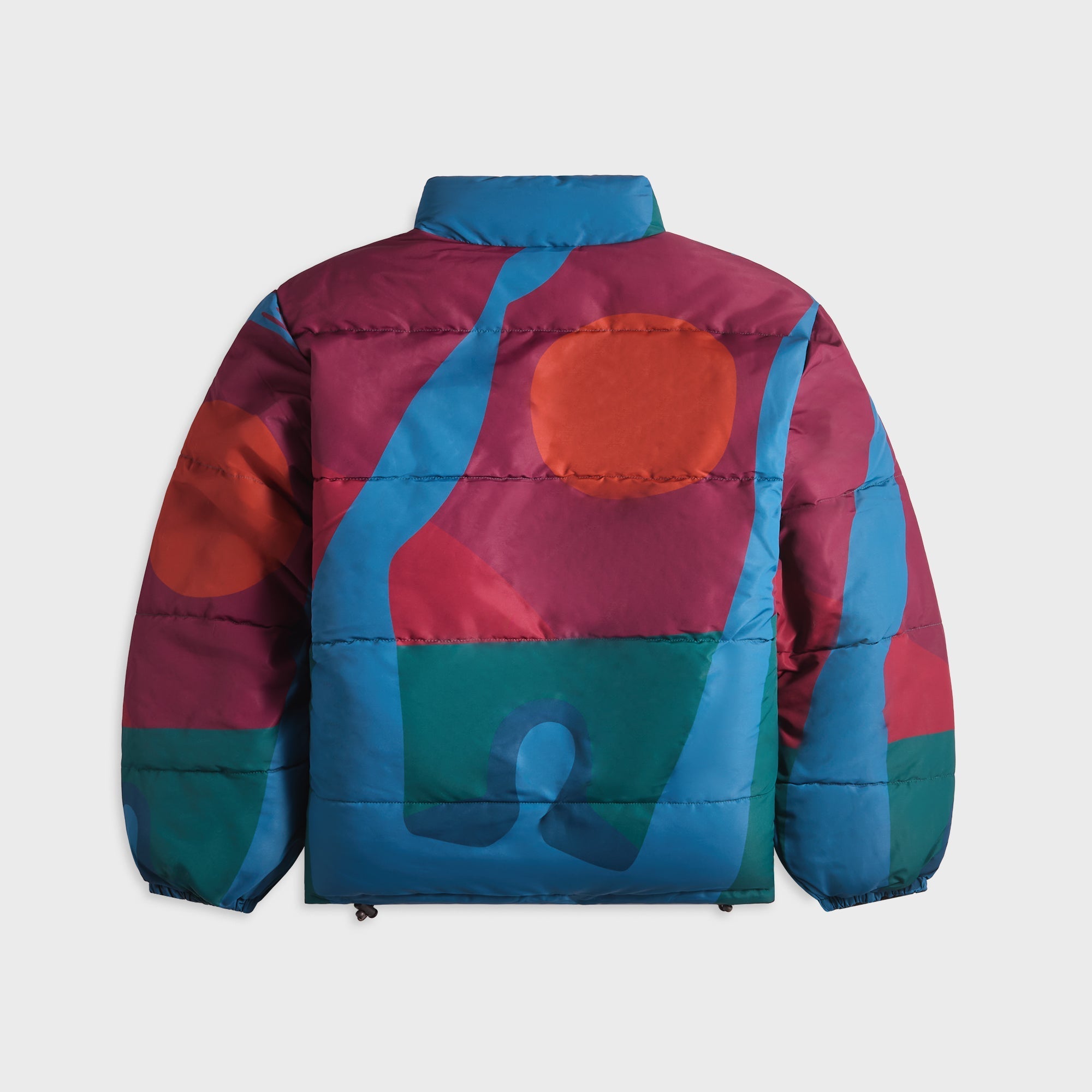 ジャケット・アウター protect Reversible Puffer jacket by Parra Protect The Sun Reversible Puffer Jacket - Brown – Kith
