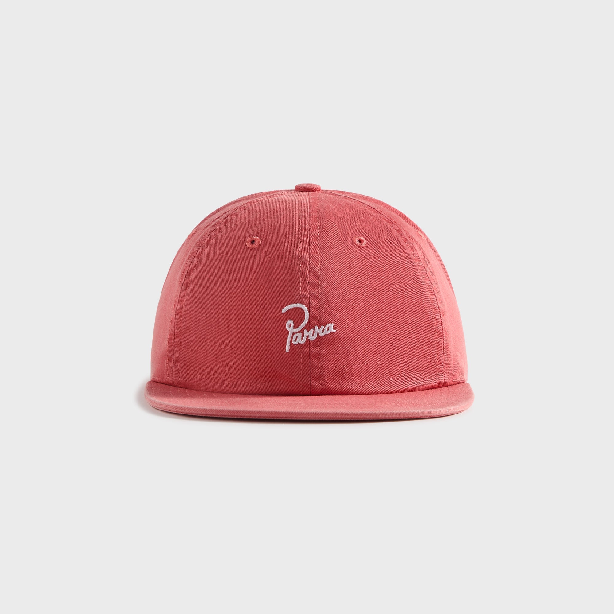 by Parra Signature Six Panel Cap - Washed Out Red – Kith