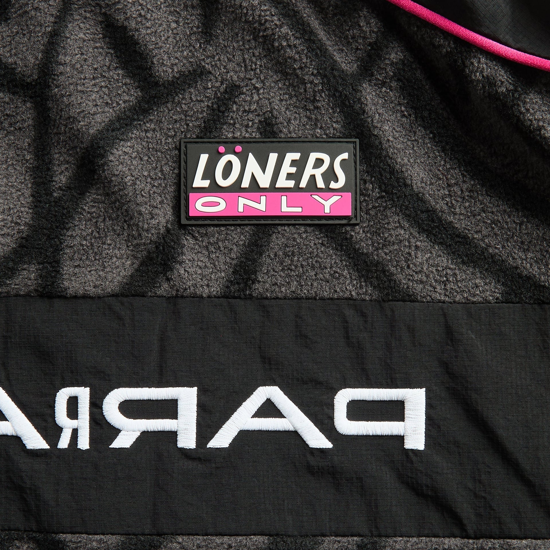 by Parra Loners Only Fleece Jacket - Black